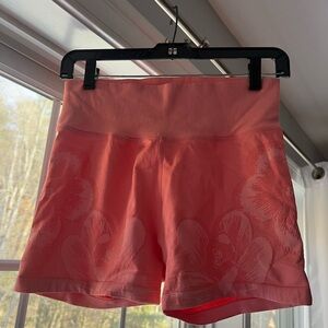 Aerie Coral Floral 3” Bike Shorts